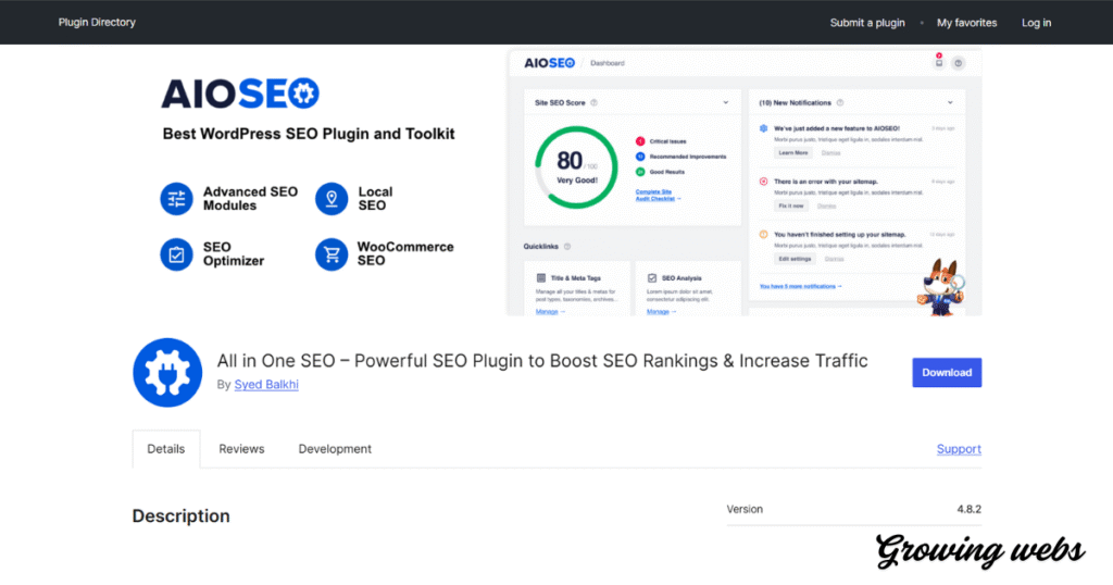 free WordPress SEO plugins